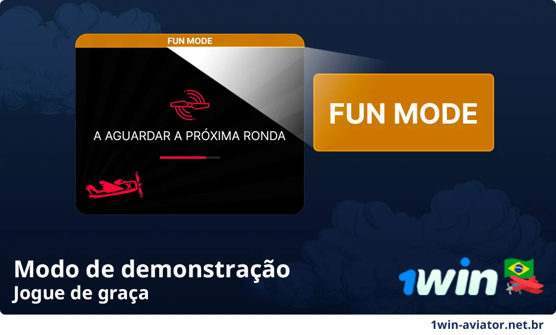 Use o modo de demonstração para entender as regras do jogo - 1Win Aviator