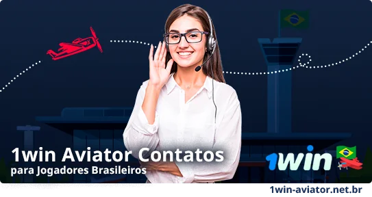 Como entrar em contato com o 1win aviator - métodos e motivos