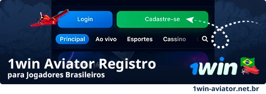 Requisitos de registro de aviador 1Win - Instruções completas para o Brasil