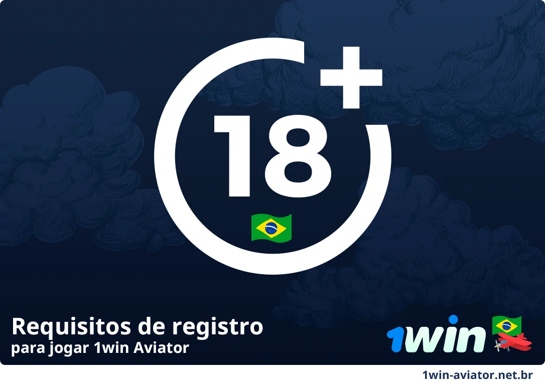 Requisitos de Registro - 1Win Aviator Brasil