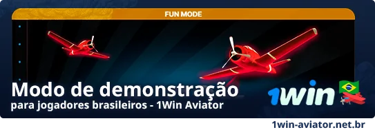 Modo de demonstração do Aviator Game - 1Win Brasil